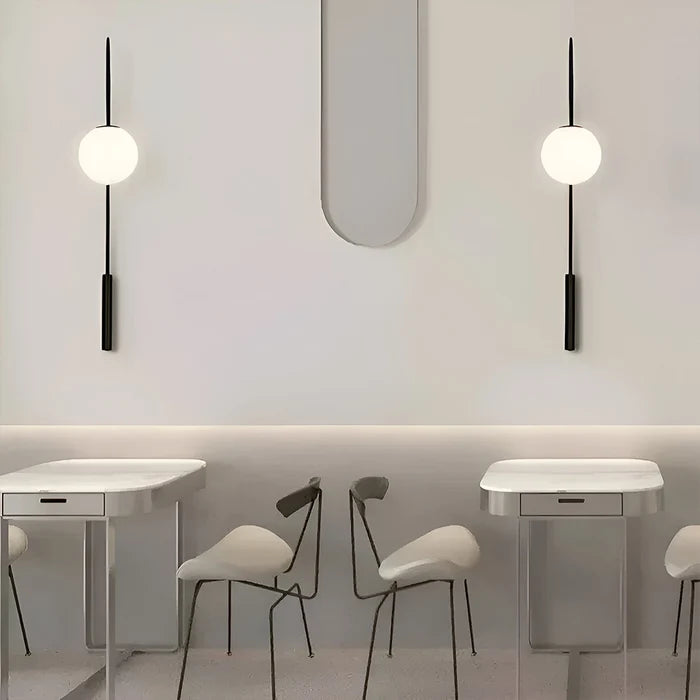 Modern Globe Wall Light