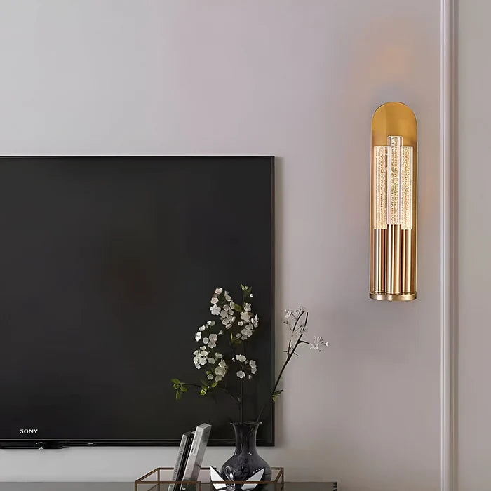 Modern Ribbed LED Wall Lamp