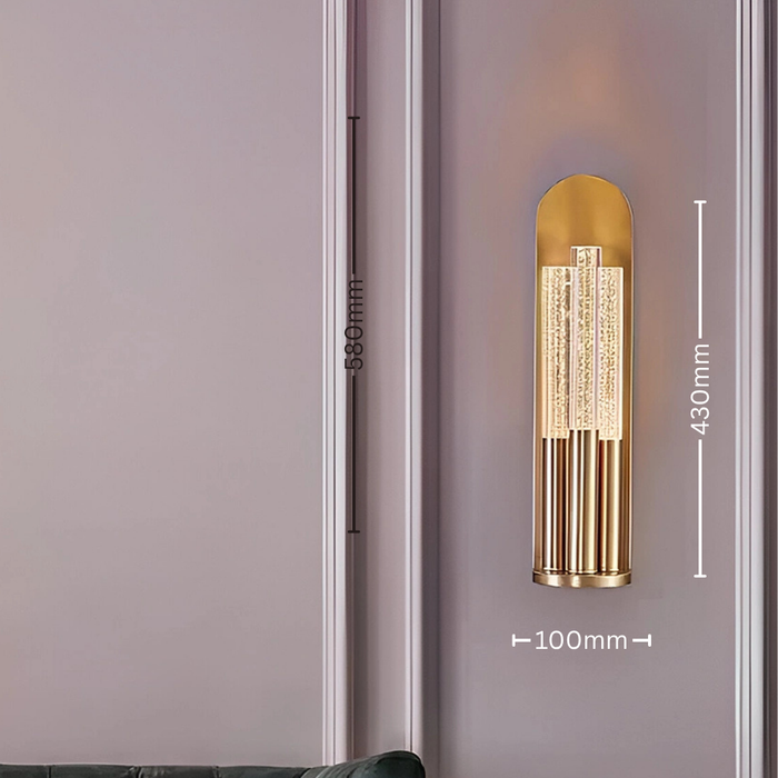 Modern Ribbed LED Wall Lamp