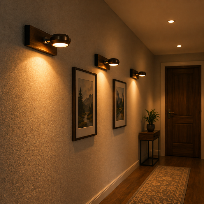 Modern Single Head Wall Spotlight