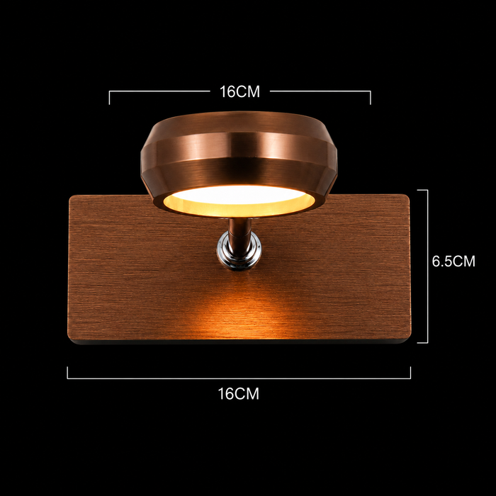 Modern Single Head Wall Spotlight