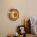 Modern Textured Resin Leaf Wall Light