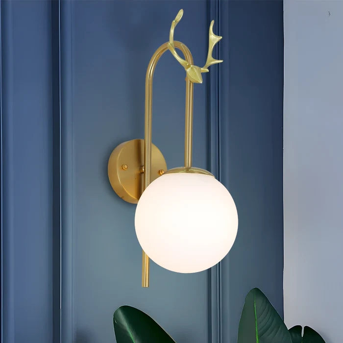 Monarch Luxury Globe Statement Wall Light