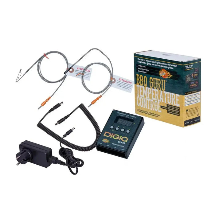 Monolith Kamado Grill Digi QDX3 BBQ Guru Edition Set
