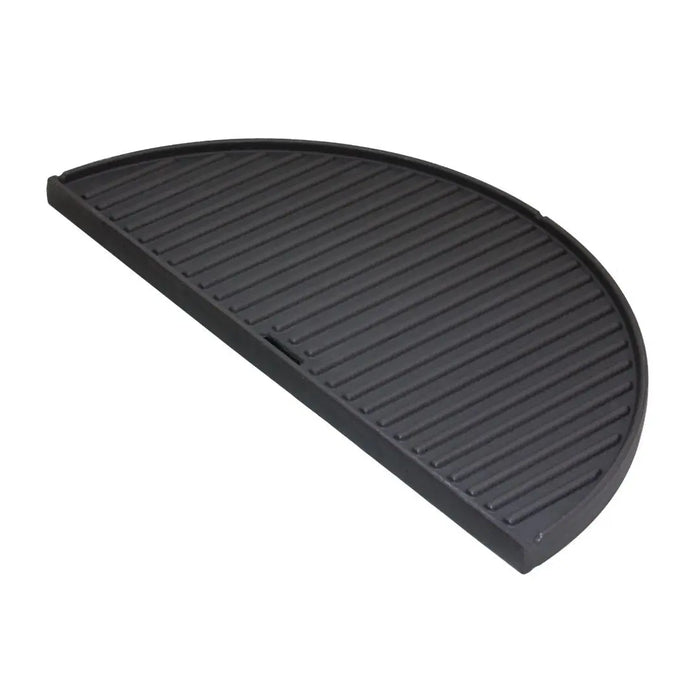 Monolith Kamado Grill.55 .66 SGS Cast Iron Plancha on white background