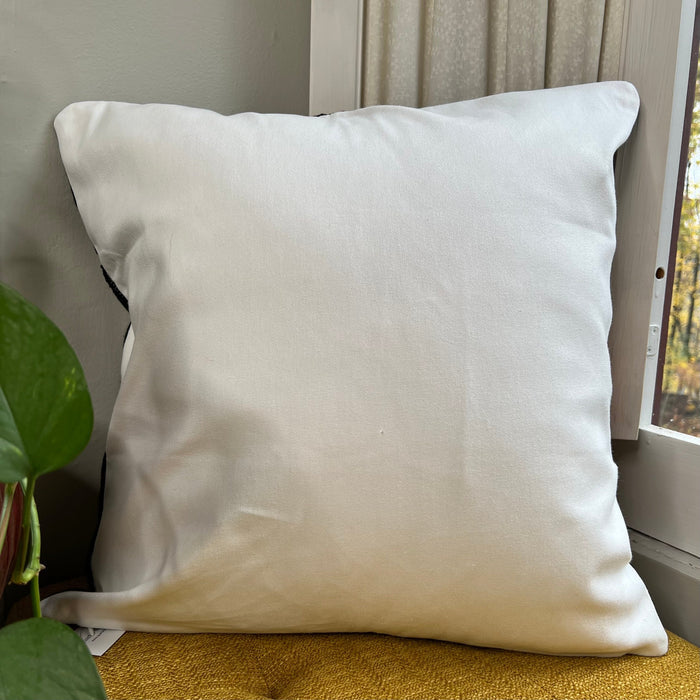 Moonlight Meetup | Embroidered Pillow Cover | Cat Lovers Collection
