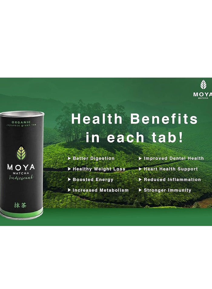 MOYA Organic Japanese Green Tea, Moya Matcha Traditional 30g