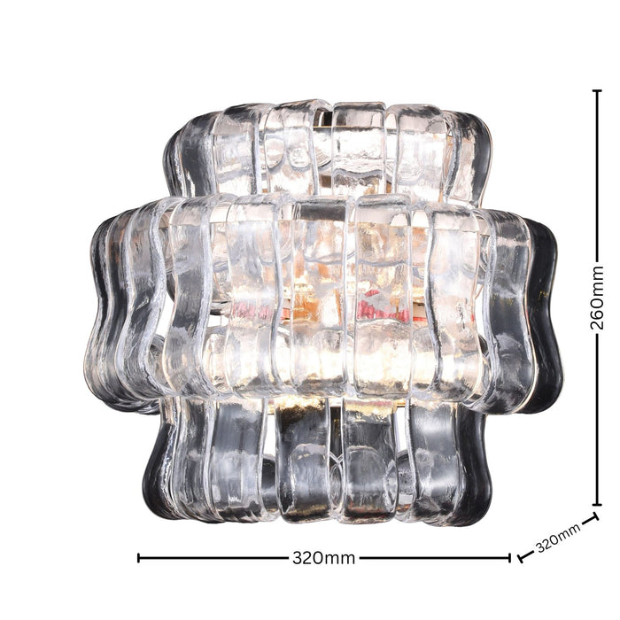 Murano CurveGlass Wall Lamp
