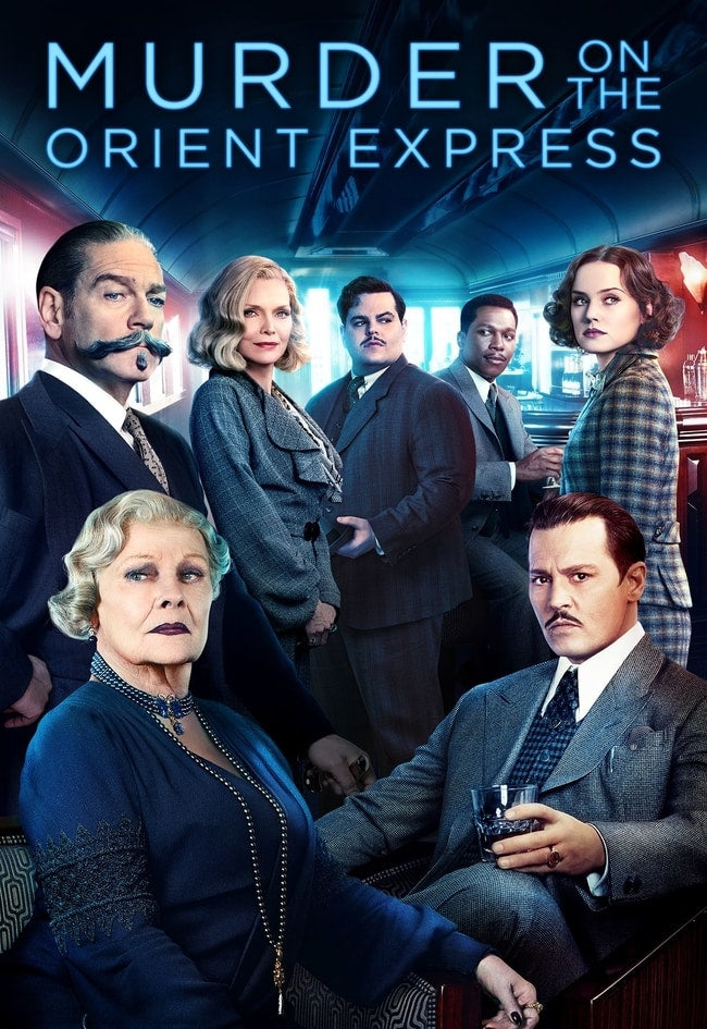 Murder on the Orient Express HD Digital Code (2017) (Redeems in Movies Anywhere; HDX Vudu Fandango at Home & HD iTunes Apple TV Transfer From Movies Anywhere)