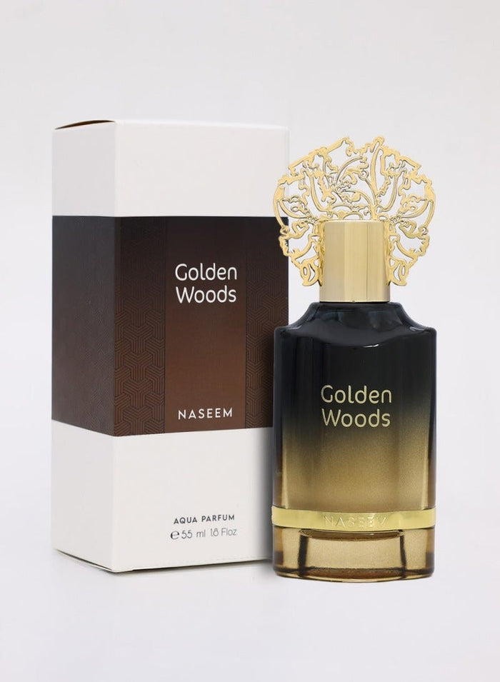 Naseem Golden Woods Aqua Perfume for Men & Women - 55ml