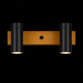Nero Dual Cylinder Wall Light