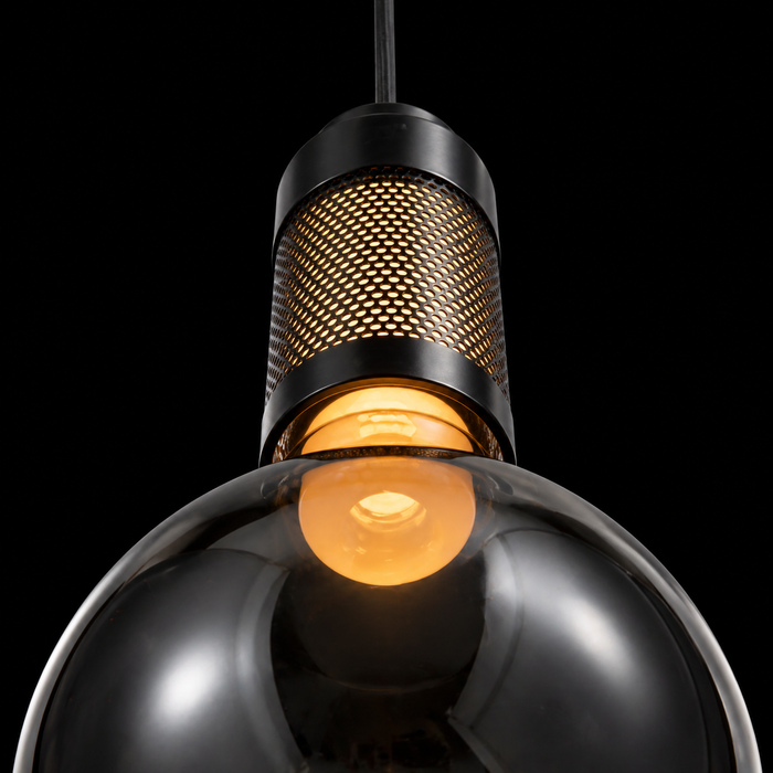 Noctra Orb Glass Pendant