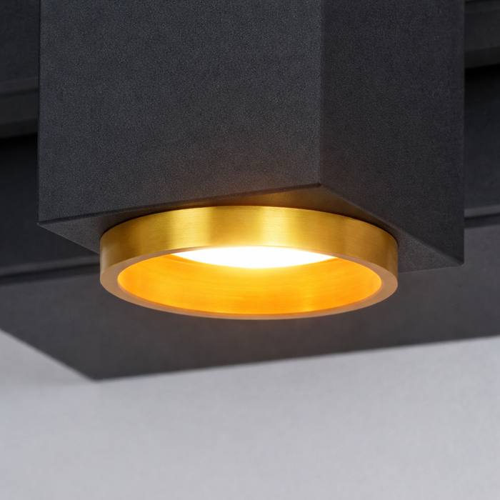 Noir Linear Single Wall Spotlight