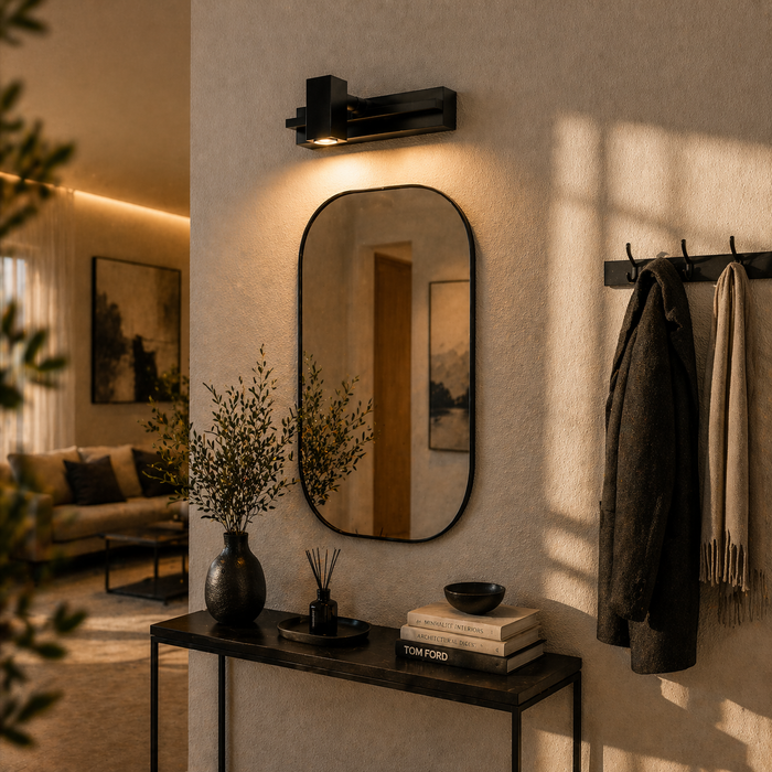 Noir Linear Single Wall Spotlight