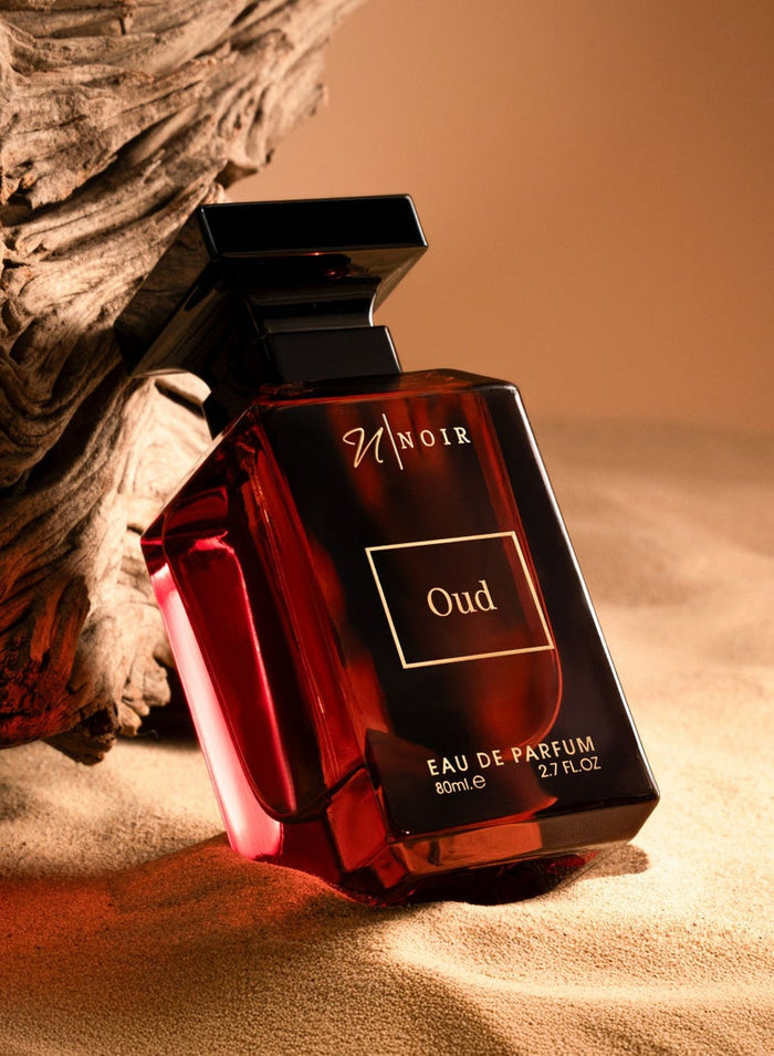 noir Oud EDP Perfume for Men, Deep Oud & Amber Blend with Spices and Rose, Long Lasting Men's Perfume 80ml