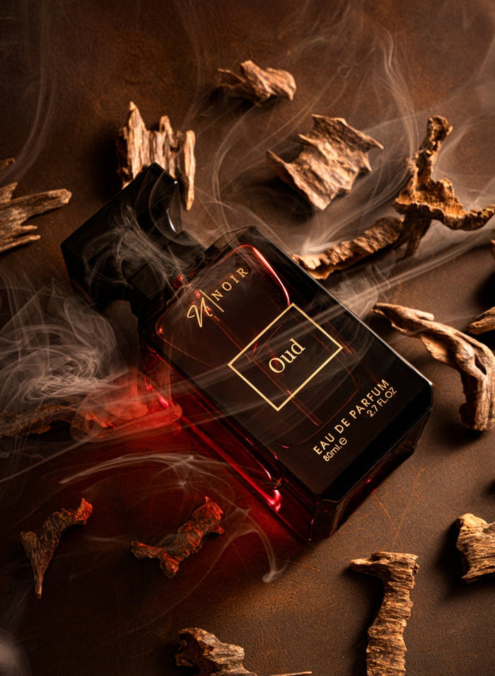noir Oud EDP Perfume for Men, Deep Oud & Amber Blend with Spices and Rose, Long Lasting Men's Perfume 80ml