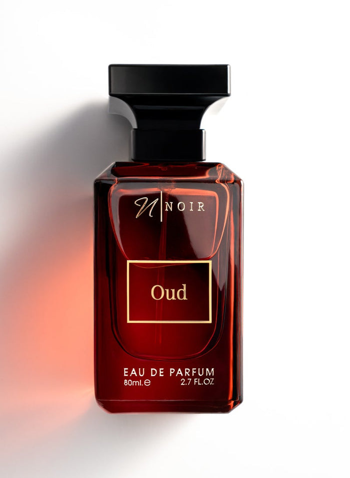 noir Oud EDP Perfume for Men, Deep Oud & Amber Blend with Spices and Rose, Long Lasting Men's Perfume 80ml