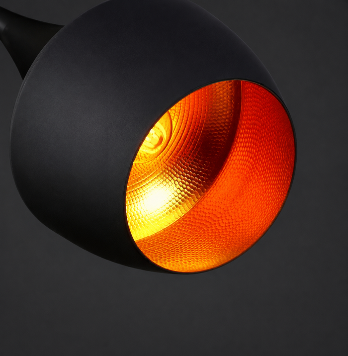 NoirCone Interior Metal Pendant Light