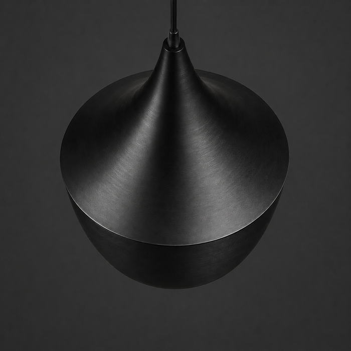 NoirCone Interior Metal Pendant Light