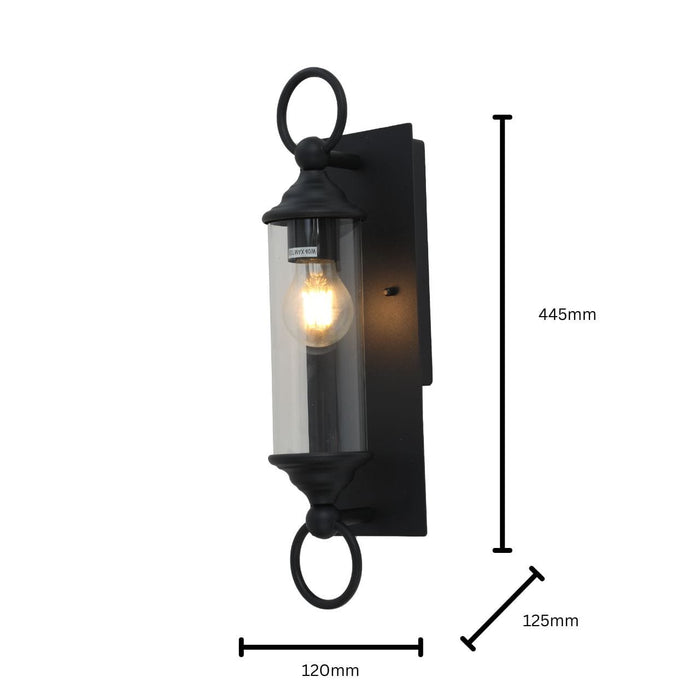 NoirGlow Wall Lamp