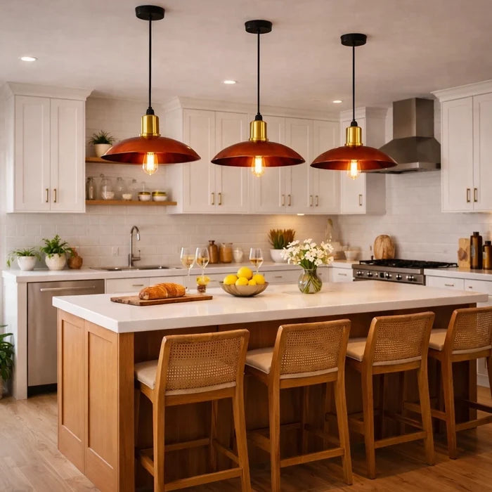 NordicWood Dome Pendant Light