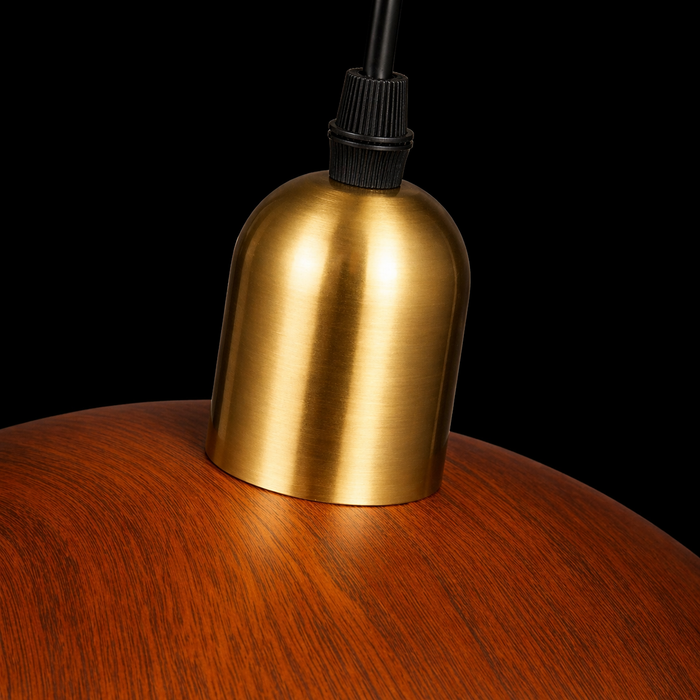 NordicWood Dome Pendant Light