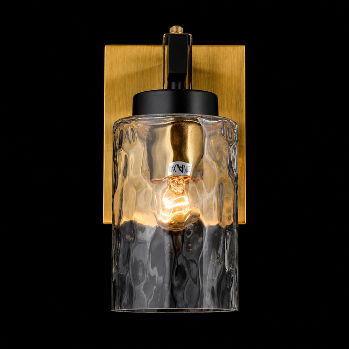 Nova Edge Gold & Black Bold Design Wall  Sconce