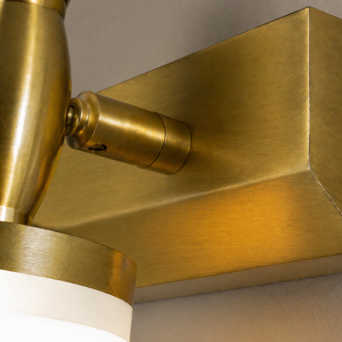 NovaTilt Brass Wall Sconce