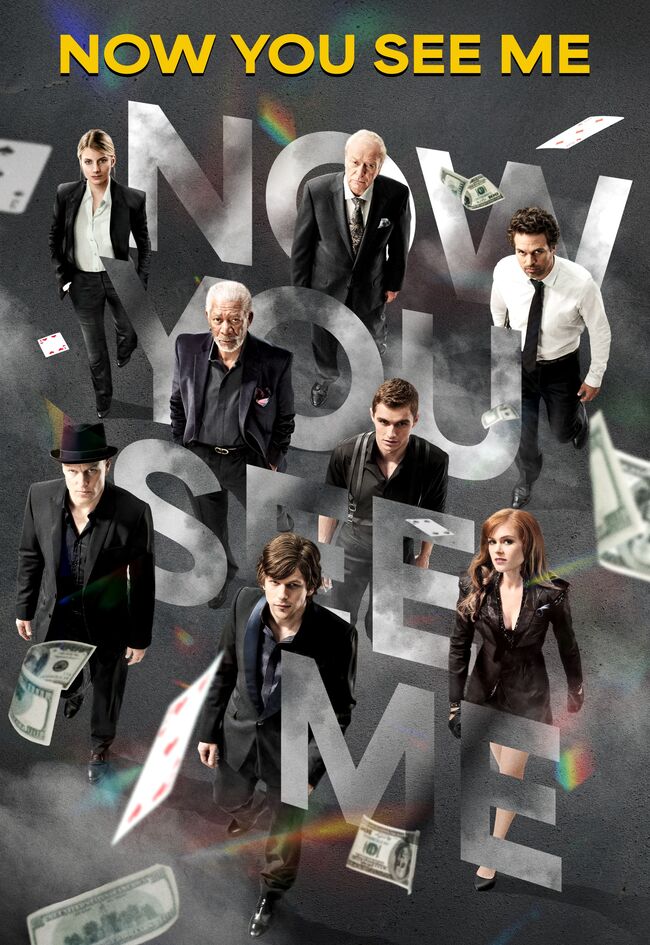 Now You See Me iTunes Apple TV 4K Digital Code (2013 Theatrical) (Redeems in iTunes Apple TV; 4K Vudu Fandango at Home Transfers Across Movies Anywhere)