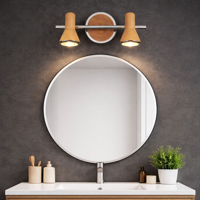 Oakline Duo Spotlight Wall Lamp