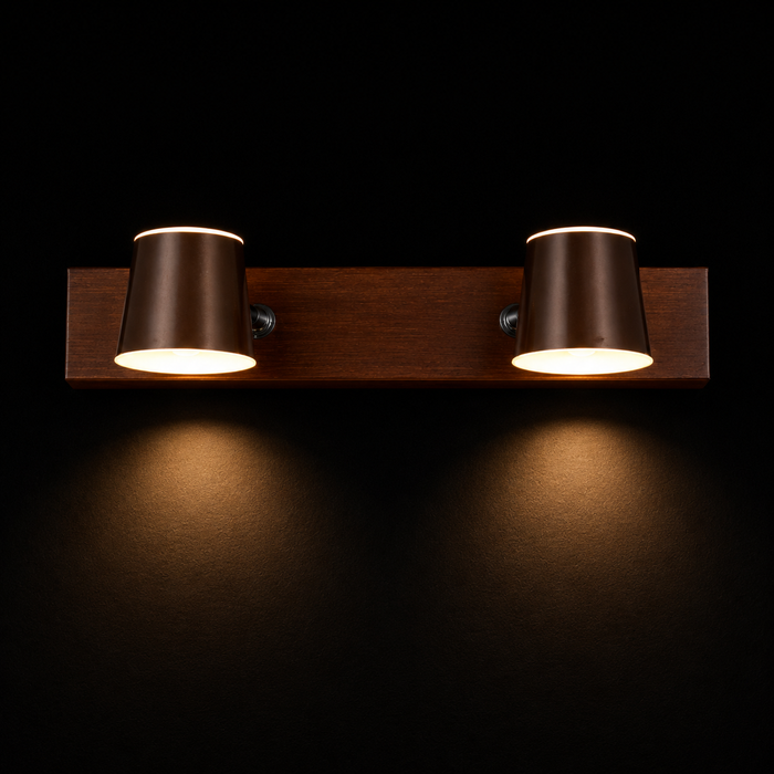 Oakline Twin Wall Light