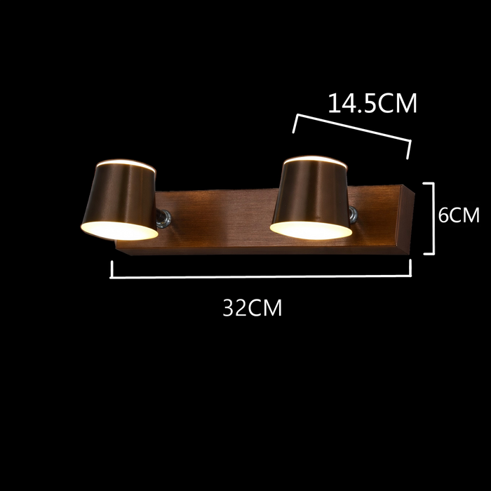 Oakline Twin Wall Light