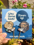 OFMD Stede & Ed "Never  Left" Collar Pin Set