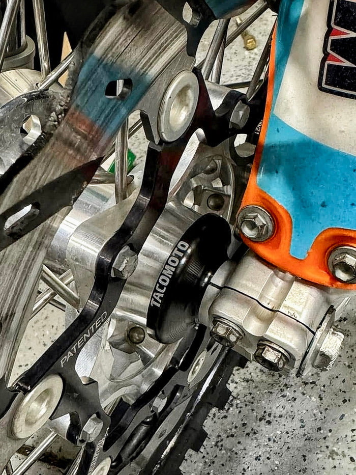 *OPEN BOX AS IS* BEARING CAP WHEEL SPACERS BY TACO MOTO 20MM REAR (SINGLE)