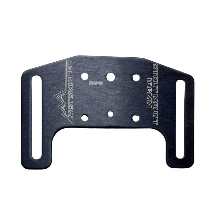*OPEN BOX AS IS* MOTO MINDED STOUT MOUNT 106MM | PLATE ONLY