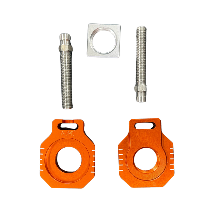 *OPEN BOX* BULLET PROOF DESIGNS 20MM AXLE BLOCK SET | ORANGE