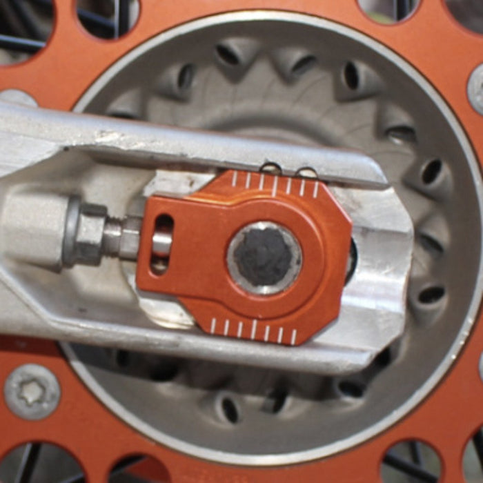 *OPEN BOX* BULLET PROOF DESIGNS 20MM AXLE BLOCK SET | ORANGE