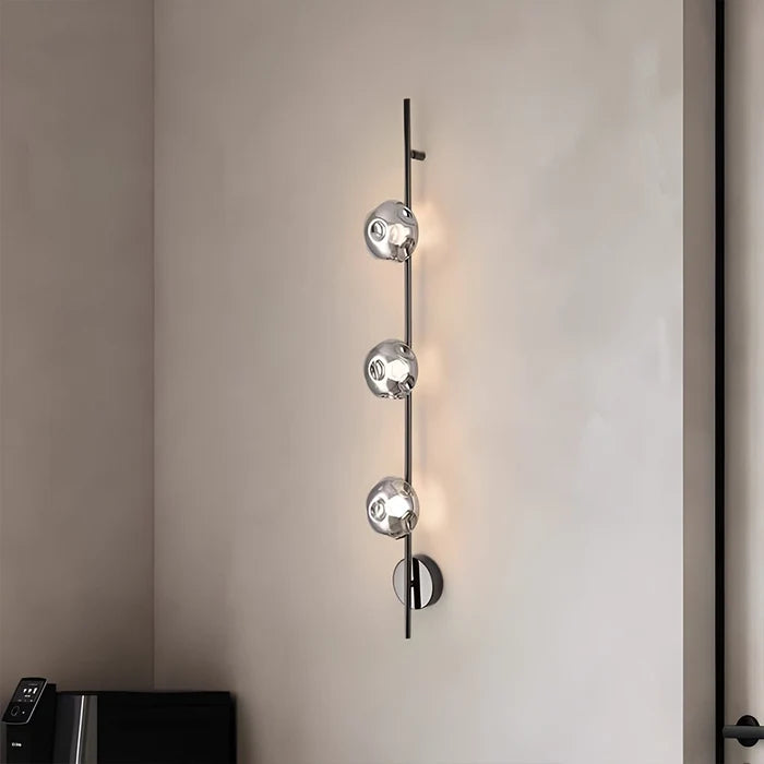 Orbital Curve Modern Wall Lamp for Designer Interiors