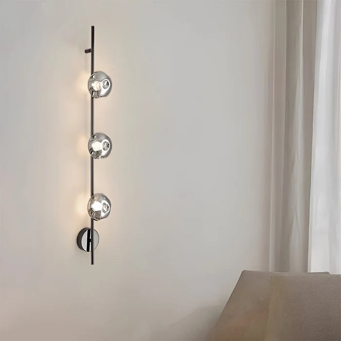 Orbital Curve Modern Wall Lamp for Designer Interiors