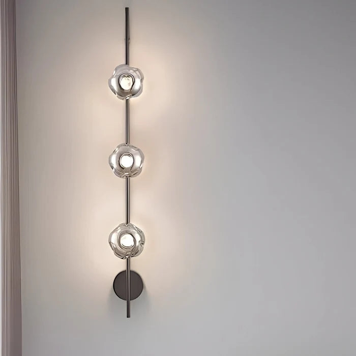 Orbital Curve Modern Wall Lamp for Designer Interiors