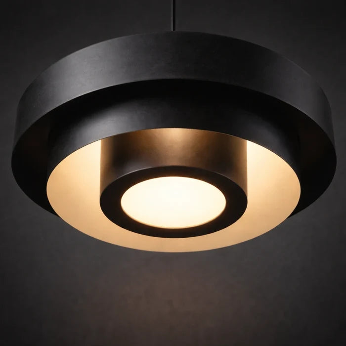 OrbitLayer Modern Black Pendant Light