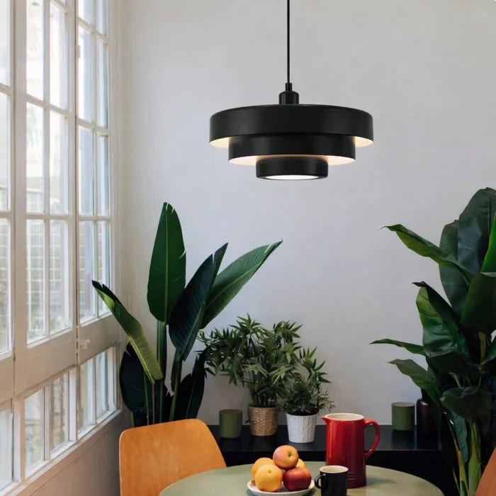 OrbitLayer Modern Black Pendant Light