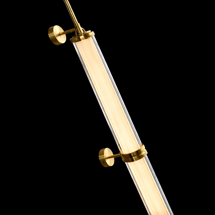 Orion Linear Glass Tube Wall Sconce