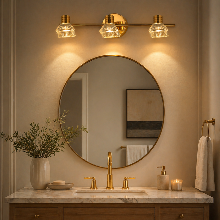 Orion Prism Triple Vanity Light