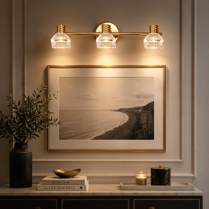 Orion Prism Triple Vanity Light