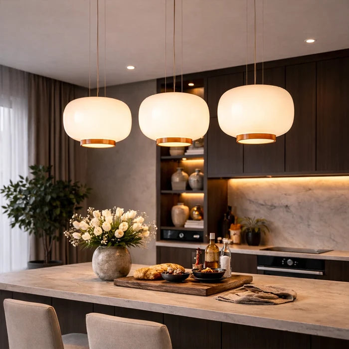 Orvella HaloDome Pendant Light(A)