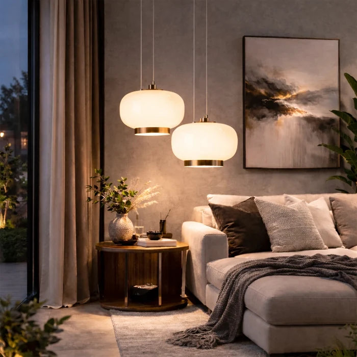 Orvella HaloDome Pendant Light(B)