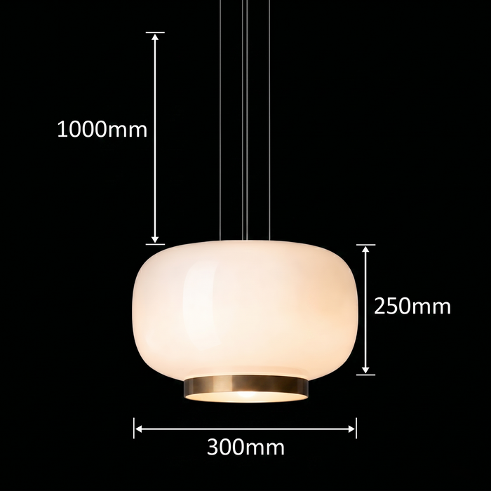 Orvella HaloDome Pendant Light(B)