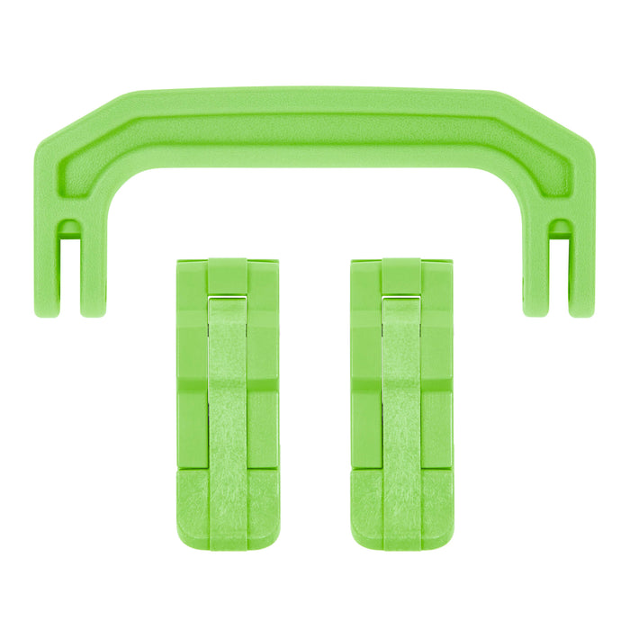 Pelican 1170 Replacement Handle & Latches, Lime Green (Set of 1 Handle, 2 Latches) ColorCase
