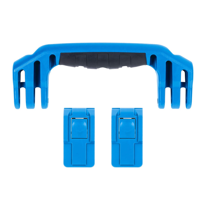 Pelican 1525 Air Replacement Handle & Latches, Blue (Set of 1 Handle, 2 Latches) ColorCase